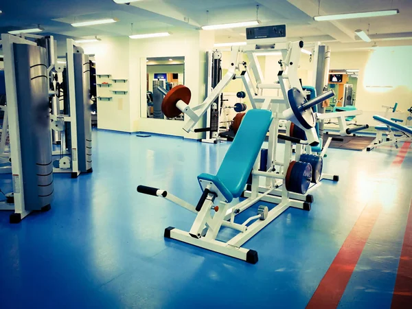 Vinnytsia Ukraine Circa 2018 Training Exercise Machines Gym — Stock Photo, Image