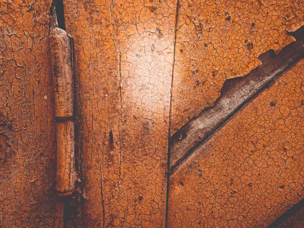 Türscharnier an den alten Türen — Stockfoto