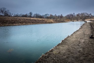 Bir balıkçı tema arka plan