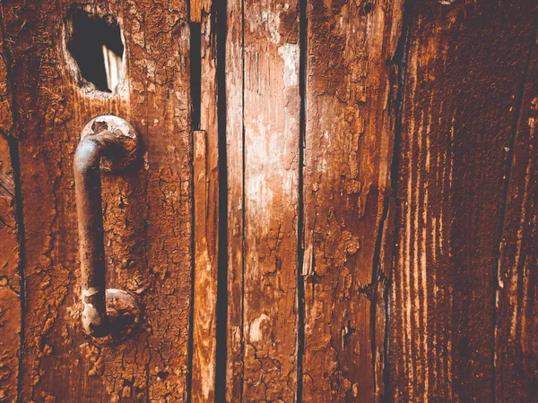 Kapalı Eski Kapı Detayları — Stok fotoğraf