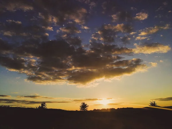 Belle soirée coucher de soleil — Photo