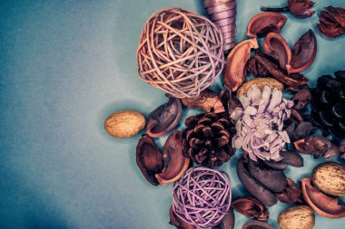 Dekoratif spa elemanları arka plan