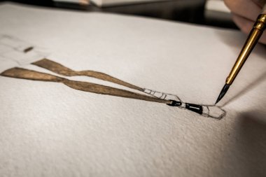 Çizim Moda İllüstrasyon Süreci