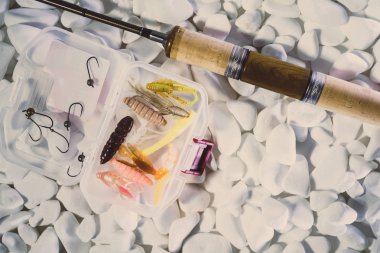 Lures balıkçılık arka plan