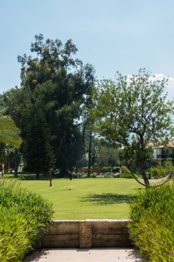 Güzel deniz resort sokakları