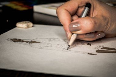 Araçlar Illustrator. Boyalar ve albüm