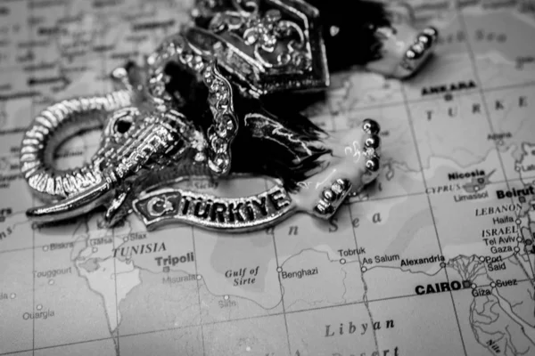 Souvenir de Antalya en el mapa —  Fotos de Stock