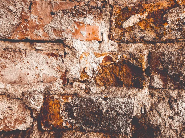 Alte Backsteinmauer Hintergrund — Stockfoto