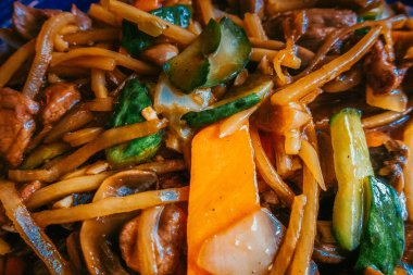 Sebzeli dana eti, Çin mutfağı