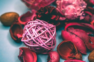 Dekoratif spa elemanları arka plan