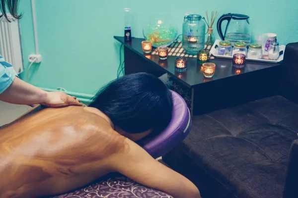 Chocolate Massage Spa Salon — Stock Photo, Image