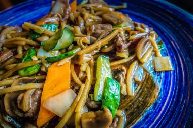 Sebzeli dana eti, Çin mutfağı