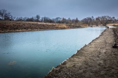 Bir balıkçı tema arka plan