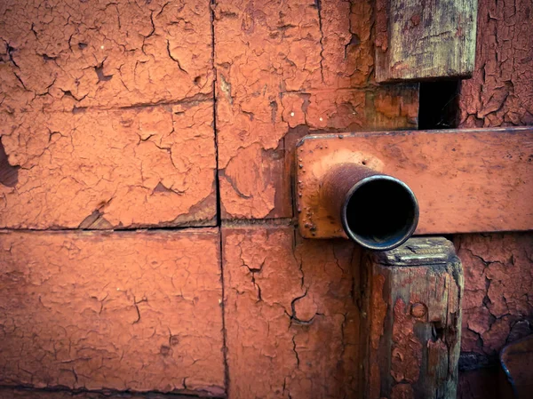 Puerta Vieja Cerrada Detalles —  Fotos de Stock