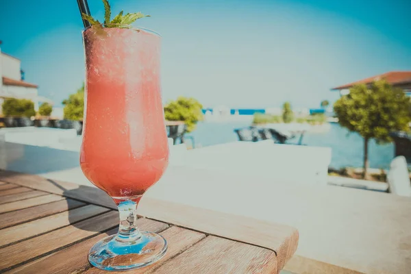 Belos cocktails no resort — Fotografia de Stock