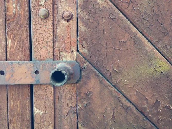 Alte Tür Geschlossen Details — Stockfoto