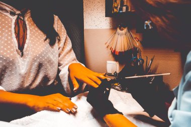 Spa kuaförde manikür