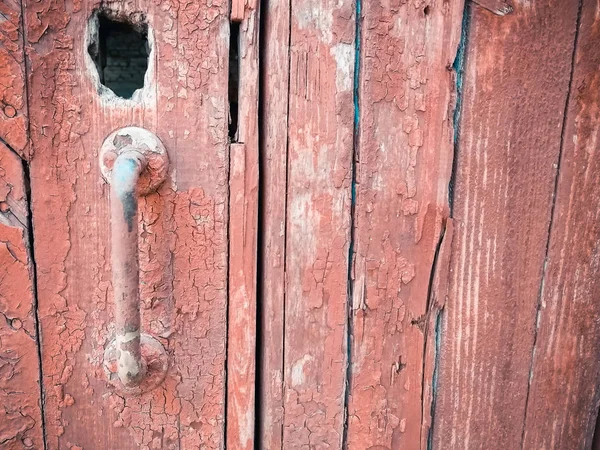 Κλειστά Παλιά Πόρτα Λεπτομέρειες — Φωτογραφία Αρχείου
