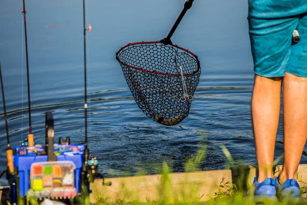 Öringfiske Floden — Stockfoto