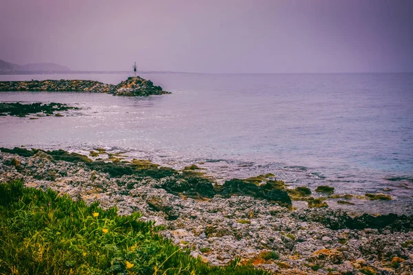 Морський пейзаж. Морська поїздка на Крит — стокове фото