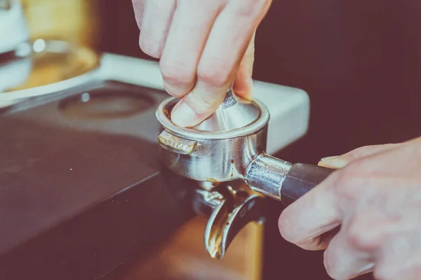 Make Coffee Coffee Machine — Stock Photo, Image