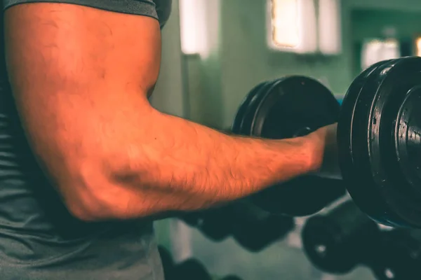 Culturista Gimnasio —  Fotos de Stock