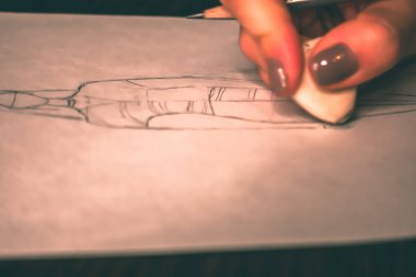 Çizim Moda İllüstrasyon Süreci