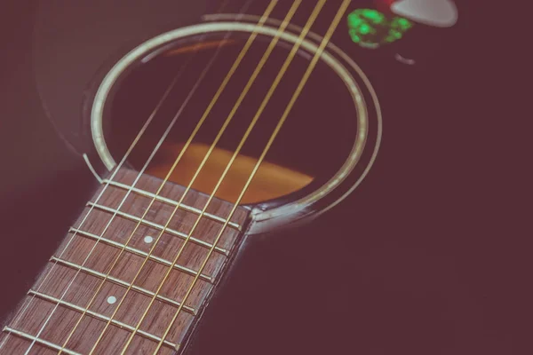 Guitarra acústica — Foto de Stock