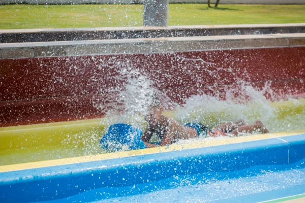 Children's water park at the resort — Stock Photo, Image