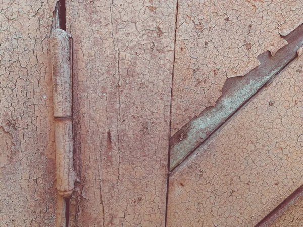 Dveřní závěs na staré dveře — Stock fotografie