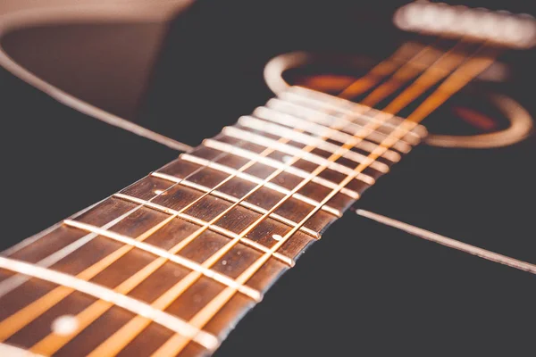 Guitarra acústica — Foto de Stock