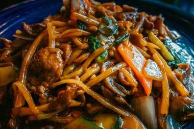 Sebzeli dana eti, Çin mutfağı