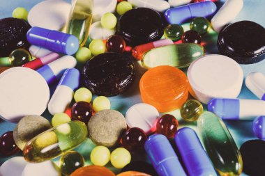Arka plan üstünde belgili tanımlık konu ilaçların