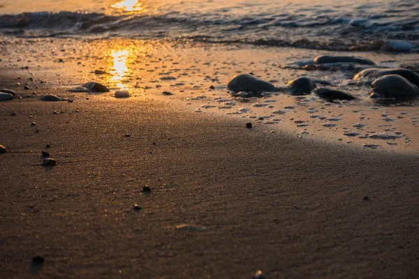 Denizin muhteşem sunrise — Stok fotoğraf