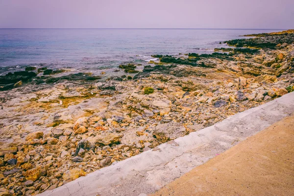Marinmålning. Sea Trip till Kreta — Stockfoto