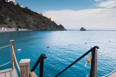 Yaz tatili geçmişi. Güzel deniz