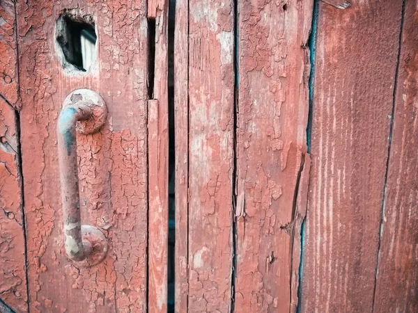 Chiuso Vecchi Dettagli Della Porta — Foto Stock