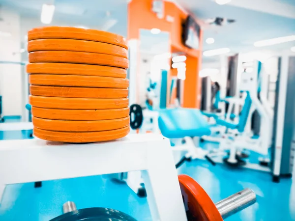 stock image equipment for the bar in the gym