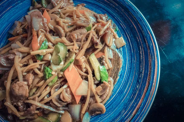 Kalbfleisch Mit Gemüse Chinesische Küche — Stockfoto