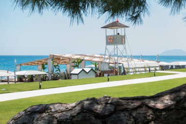 Muhteşem sahil resort manzaralar