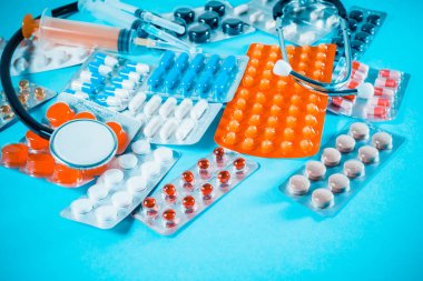 Hapları ile Tıp arka plan