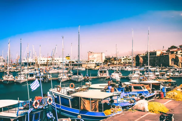 A paisagem marinha. Viagem marítima a Creta — Fotografia de Stock