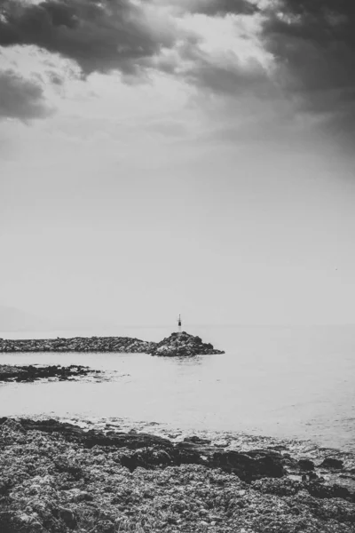 Zeegezicht. Sea trip naar Kreta — Stockfoto