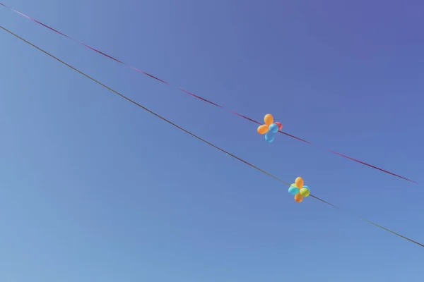 Globos en el cielo — Foto de Stock