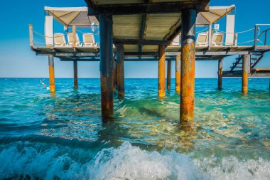 Tatil beldesinde muhteşem sahil