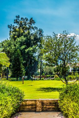 Güzel deniz resort sokakları