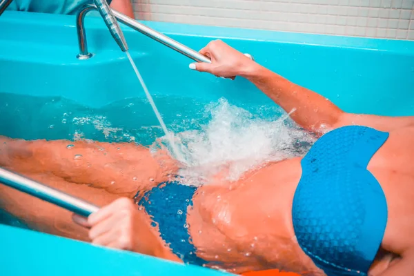 Підводний масаж — стокове фото