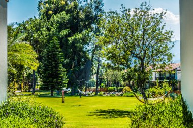 Güzel deniz resort sokakları