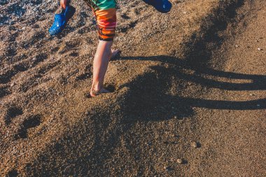 Tatil beldesinde muhteşem sahil