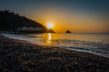 Güzel bir tatil beldesi doğarken